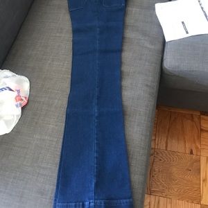 Wrangler 70th Anniversary Flare Jeans in Rinse
